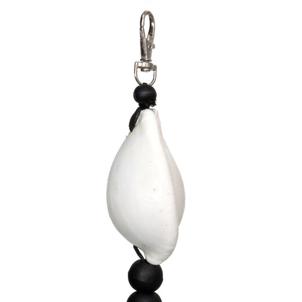 De Togian sleutelhanger - zwart-wit