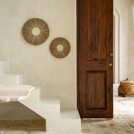 De Alang Alang Spiegel - Naturel - M