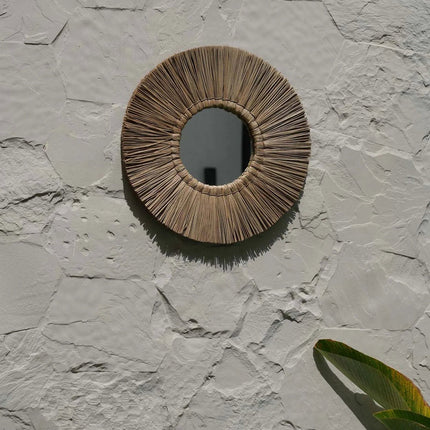 De Alang Alang Spiegel - Naturel - M