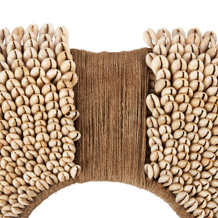 De schelp Réunion op standaard - naturel