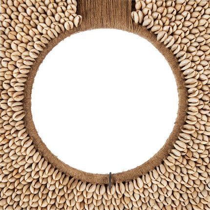 De schelp Réunion op standaard - naturel