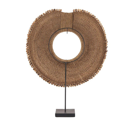 De schelp Réunion op standaard - naturel