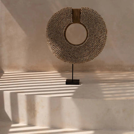 De schelp Corsica op een standaard - naturel