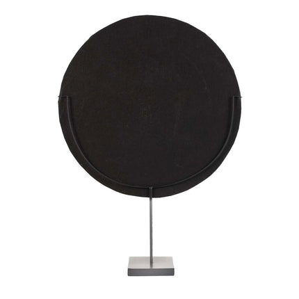 De schelp Guadeloupe op standaard - natuurwit