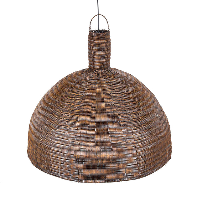 De Dome-hanglamp - Donker walnoot - XL