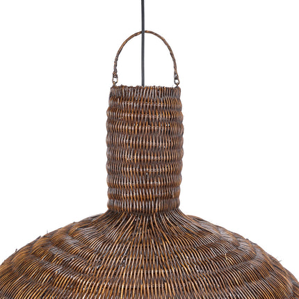 De Dome-hanglamp - Donker walnoot - XL