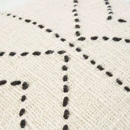 De Tribale Kussenhoes - Natuurlijk Zwart