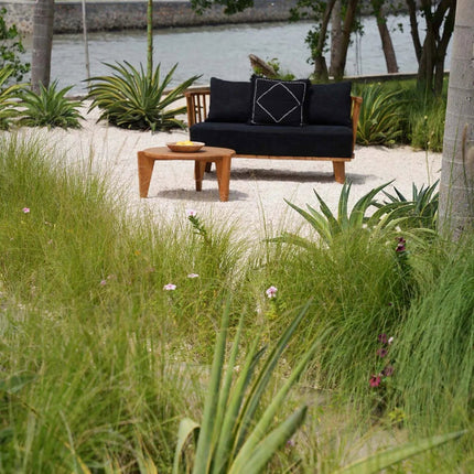 De Kasbah kussenhoes - zwart-wit