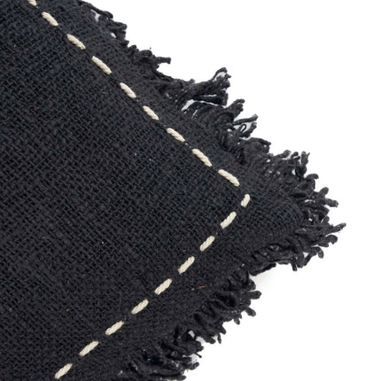 De Kasbah kussenhoes - zwart-wit