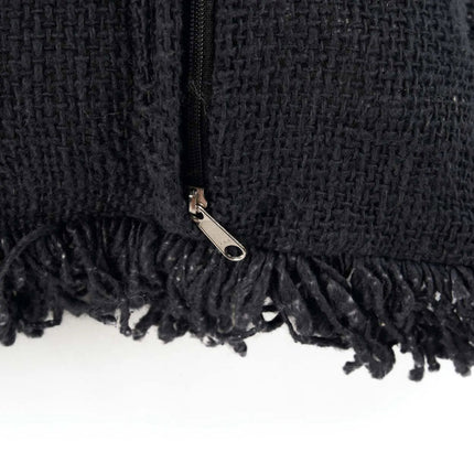 De Kasbah kussenhoes - zwart-wit