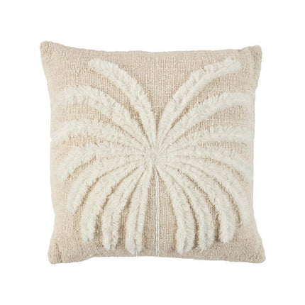 De Isla Palm kussenhoes - natuurwit