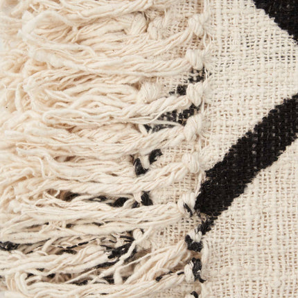 Het boze oog bedsprei - natuurlijk zwart