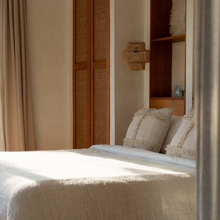 De Gypsy-bedsprei - naturel