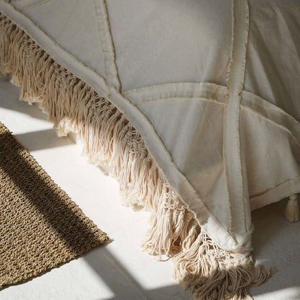 De Berber bedsprei - naturel