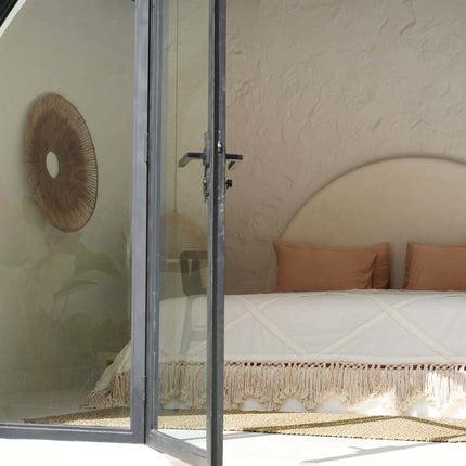 De Berber bedsprei - naturel