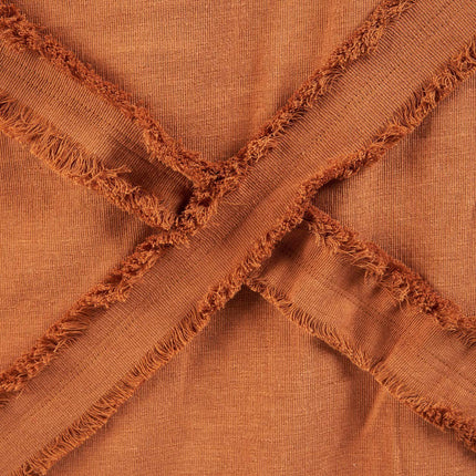 De Berber bedsprei - terracotta