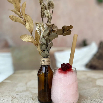 Bamboe rietjes - set van 10 met reinigingsborstel