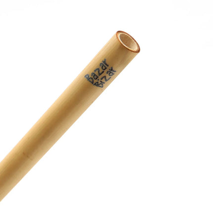 Bamboe rietjes - set van 10 met reinigingsborstel