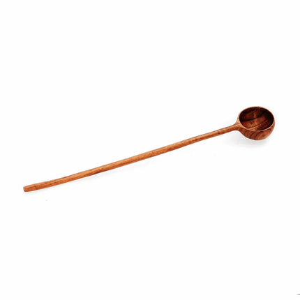 De teakwortel doseerlepel