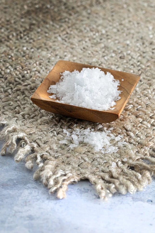 Zoutbakje van teakwortel - XS