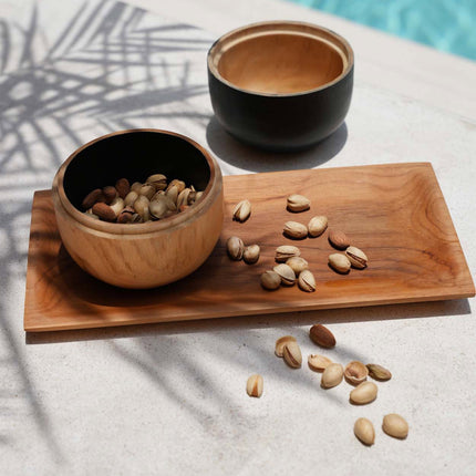 Teakwortel sushibord - M