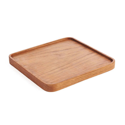 Teak vierkant bord - naturel - M
