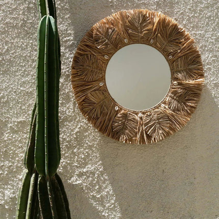 De Palmboomspiegel - Naturel - M