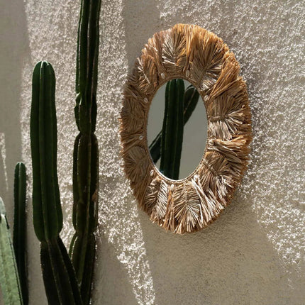 De Palmboomspiegel - Naturel - M