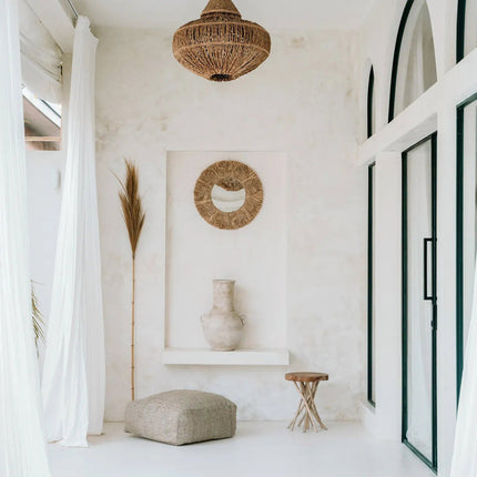 De Palmboomspiegel - Naturel - M