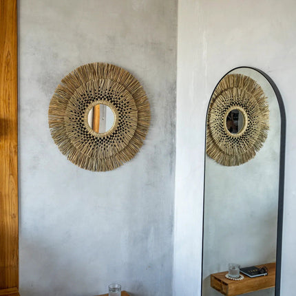 De Havana Spiegel - Natuurlijk Zwart - L