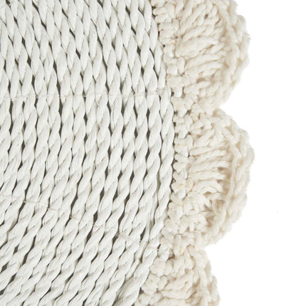 De macramé huwelijksplacemat - naturel
