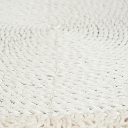 De macramé huwelijksplacemat - naturel