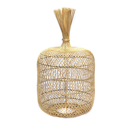 De staande lamp Dumpling - hanglamp - naturel - L