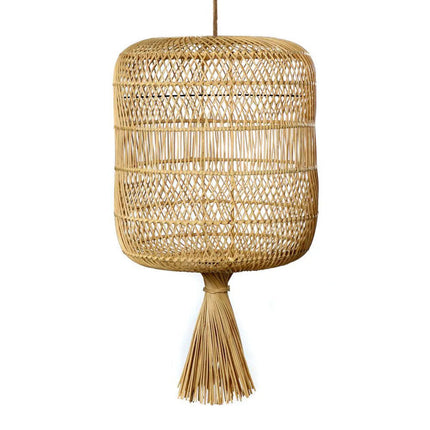 De staande lamp Dumpling - hanglamp - naturel - L