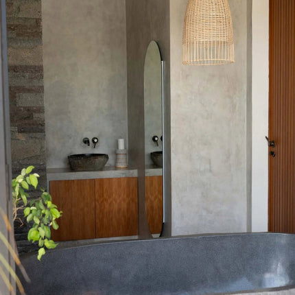 De Elba hanglamp - naturel - M