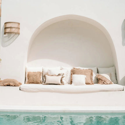 De Jalal wandlamp - naturel - M