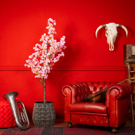 150cm kunst Bloesem Roze Deluxe