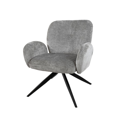 Bobby draaifauteuil 360 - Perfecte Harmonie - Lichtgrijs 85