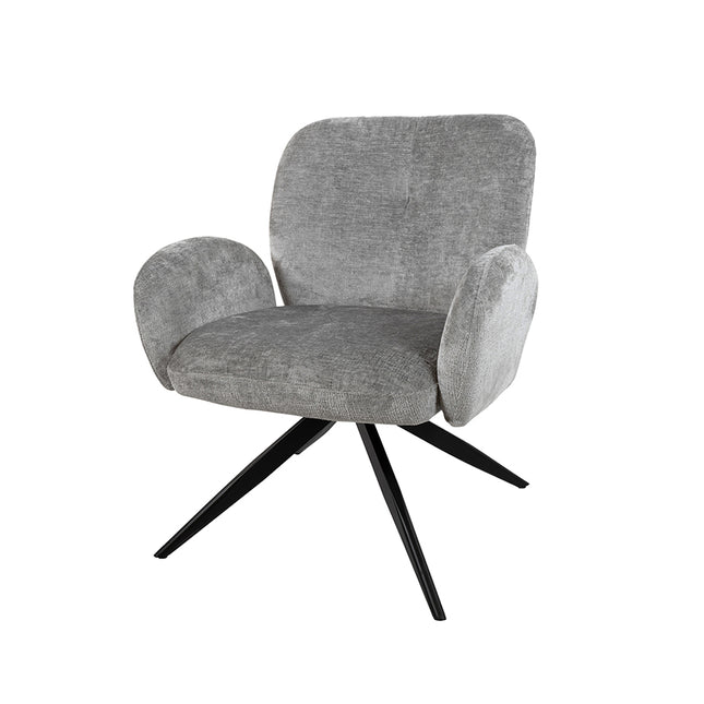 Bobby draaifauteuil 360 - Perfecte Harmonie - Lichtgrijs 85