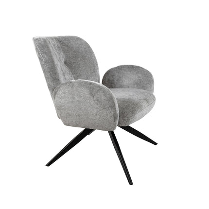 Bobby draaifauteuil 360 - Perfecte Harmonie - Lichtgrijs 85