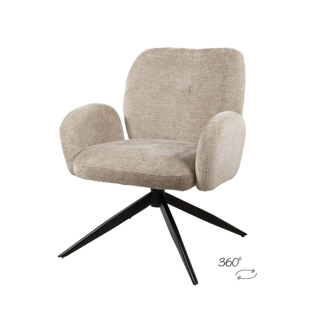 Bobby draaifauteuil 360 - Perfecte Harmonie - Lever 04