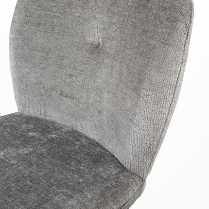 Bobby eetkamerstoel - met armleuningen - Perfect Harmony - Lichtgrijs 85 (set van 2)