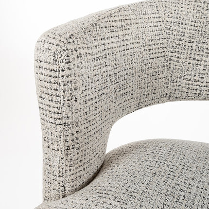 Bruce barstoel - draaivoet 360° - Coco - Salt 'n Pepper 80