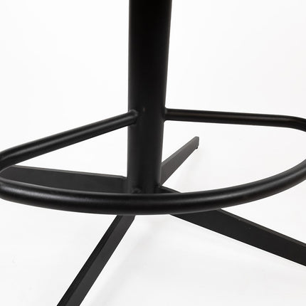 Bruce barstoel - draaivoet 360° - Coco - Salt 'n Pepper 80