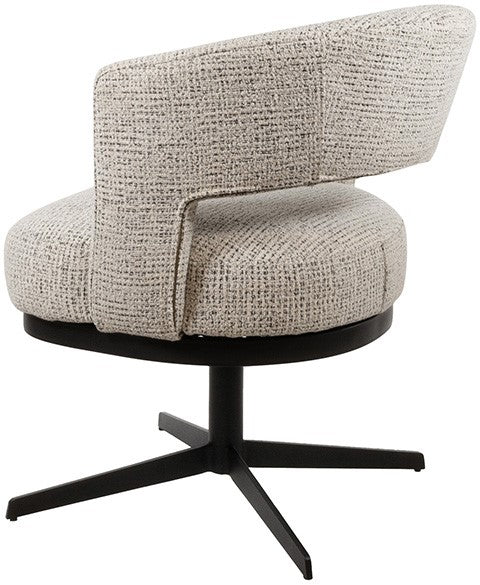 Bruce eetkamerstoel - draaipoot 360 - Coco - Salt 'n Pepper 80