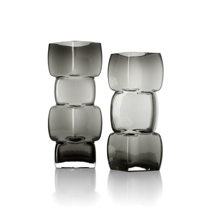 De Cubes Vaas - Donkergrijs - L