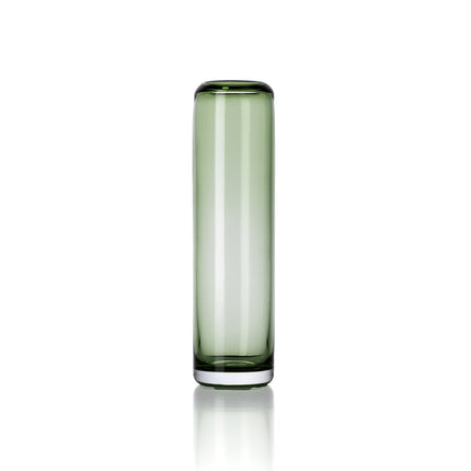 De hoge groene vaas