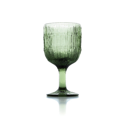 Het Moss Ripple wijnglas - groen