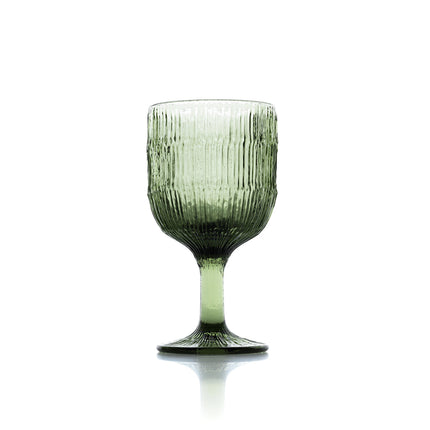 Het Moss Ripple wijnglas - groen