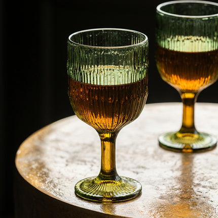 Het Moss Ripple wijnglas - groen